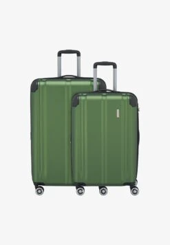 Travelite SET - Kofferset - Grã¼n