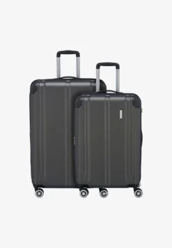 Travelite SET - Kofferset - Anthrazit