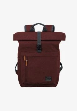 Travelite BASICS ROLLUP LAPTOPFACH - Tagesrucksack - Bordeaux