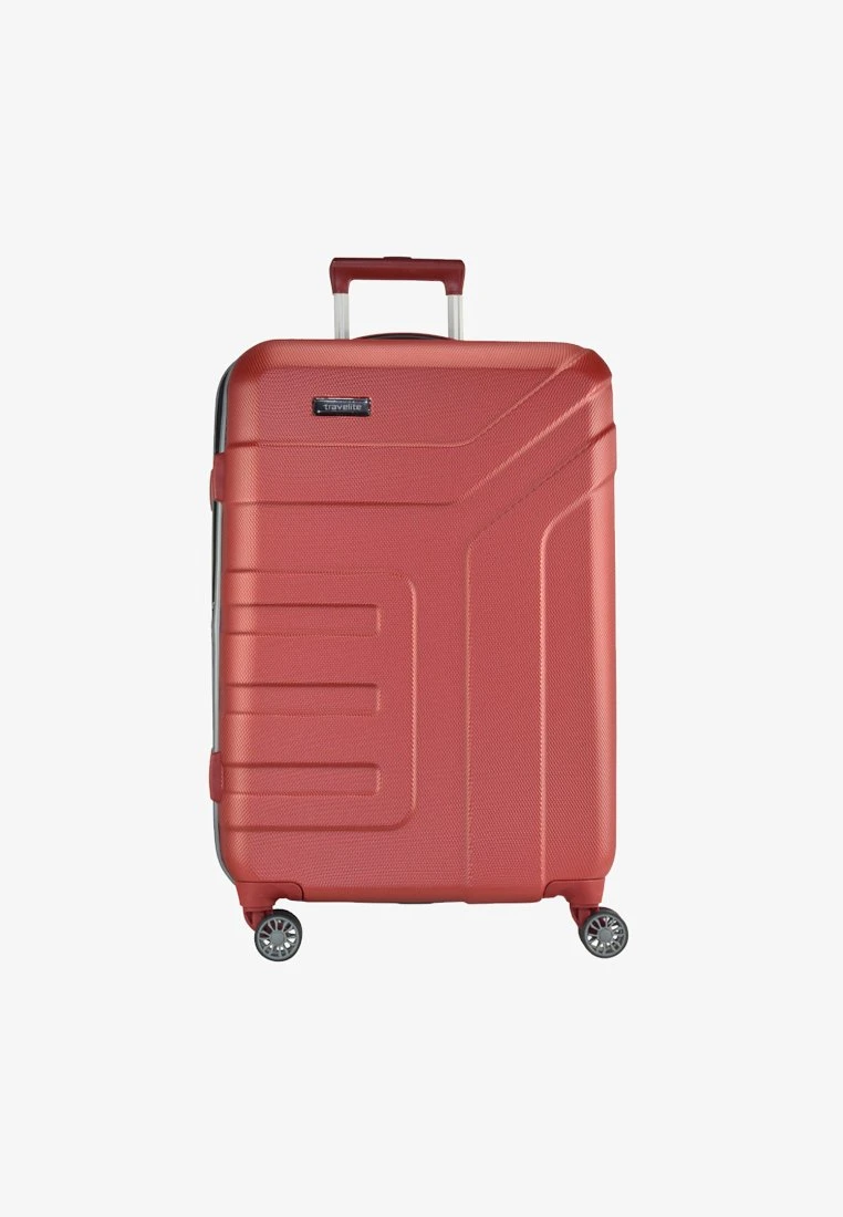 Travelite VECTOR 2.0 4-ROLLEN TROLLEY 77 CM - Trolley - Koralle