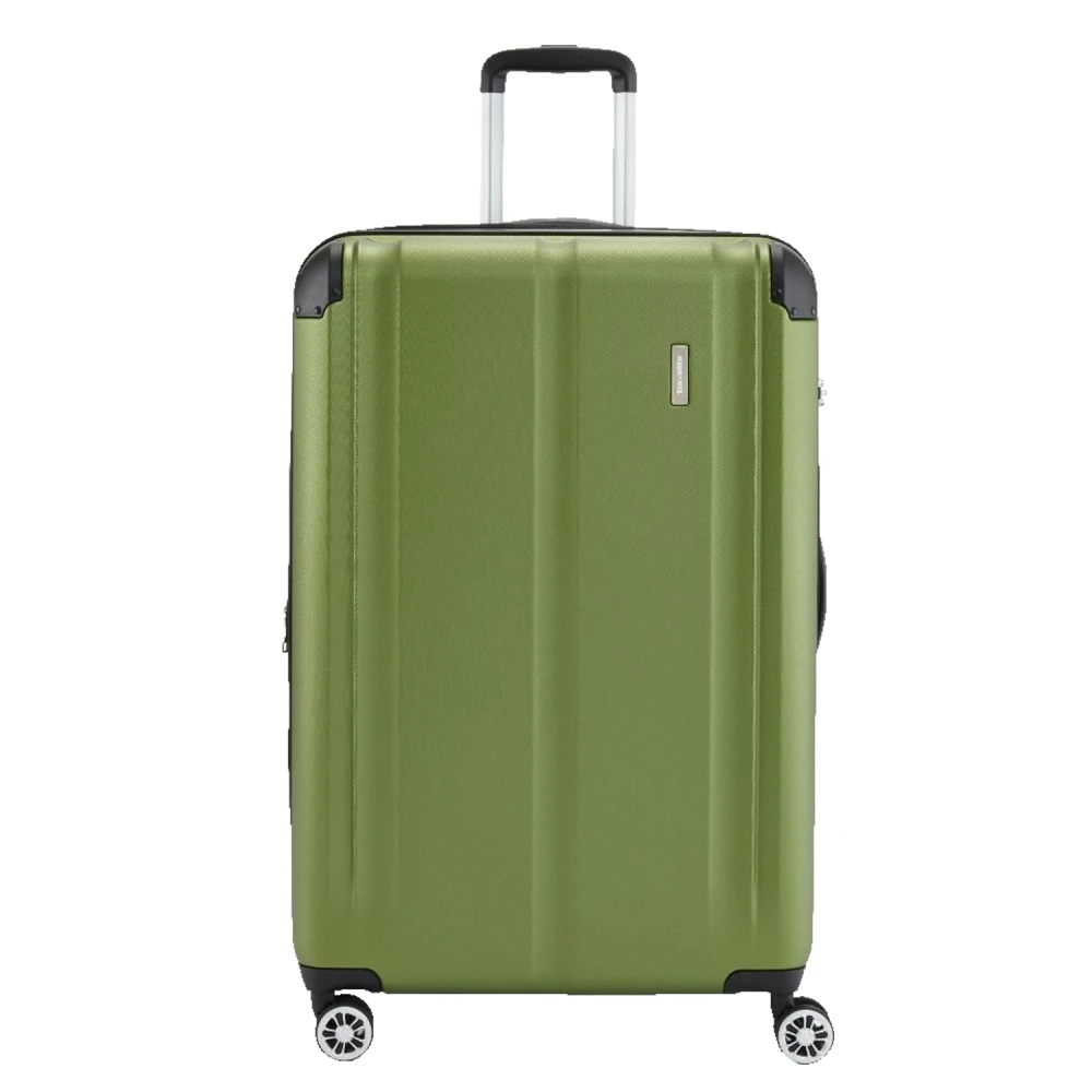 Travelite City 4w Trolley L Erw. Grün