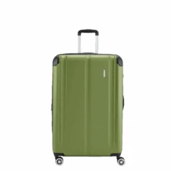 Travelite City 4w Trolley M Erw. Grün