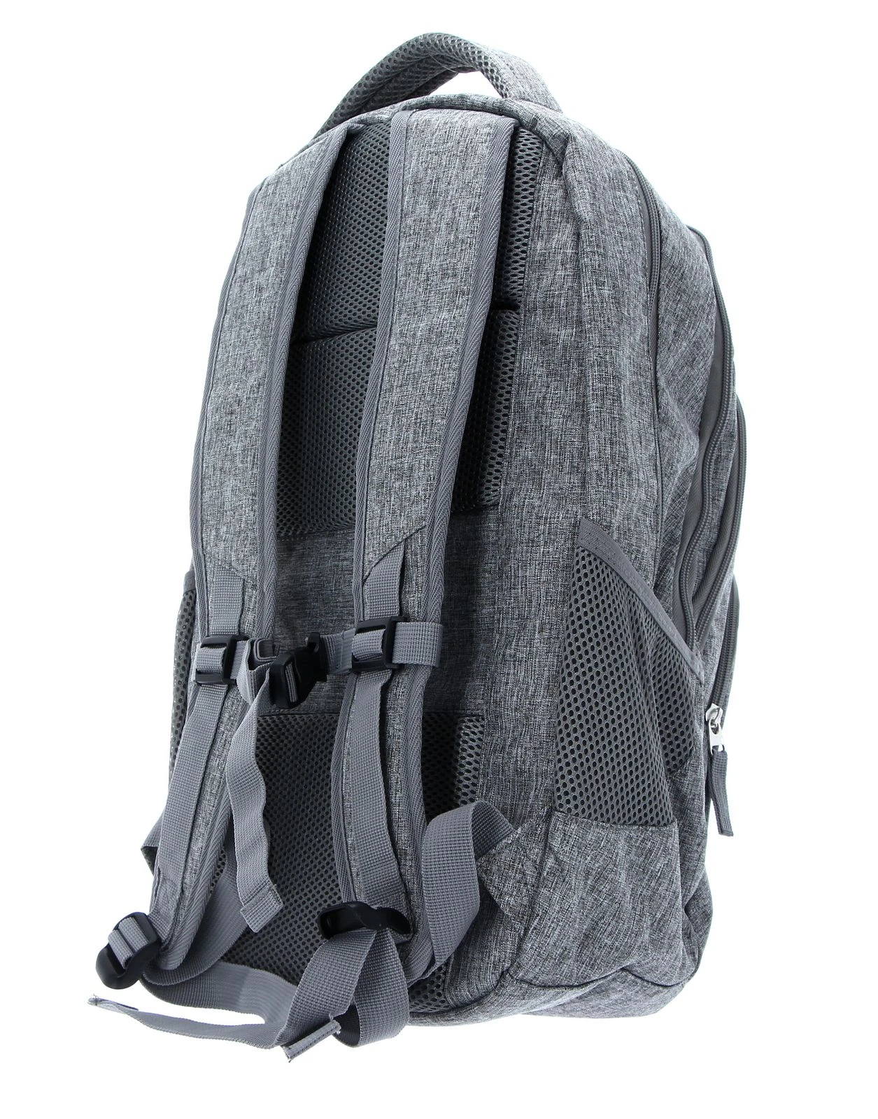 Travelite Basic Melange Backpack Light Grey - Image 4