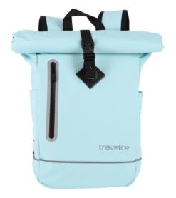 Travelite Basics Roll-Up Backpack Plane Aqua