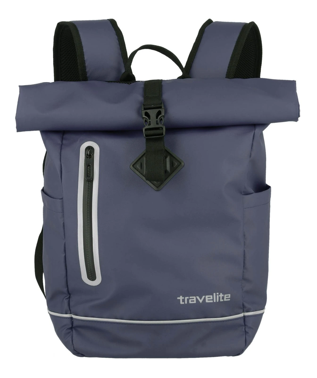 Travelite Basics Roll-Up Backpack Plane Marine