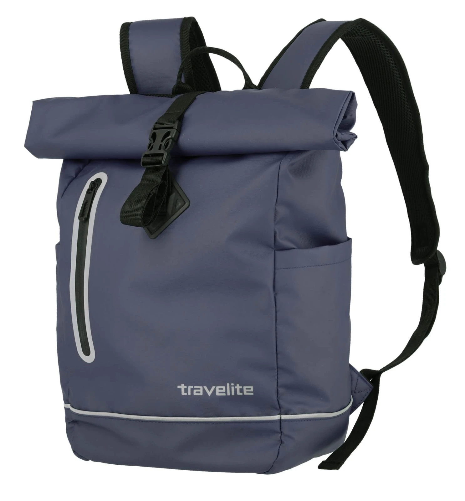 Travelite Basics Roll-Up Backpack Plane Marine - Image 2