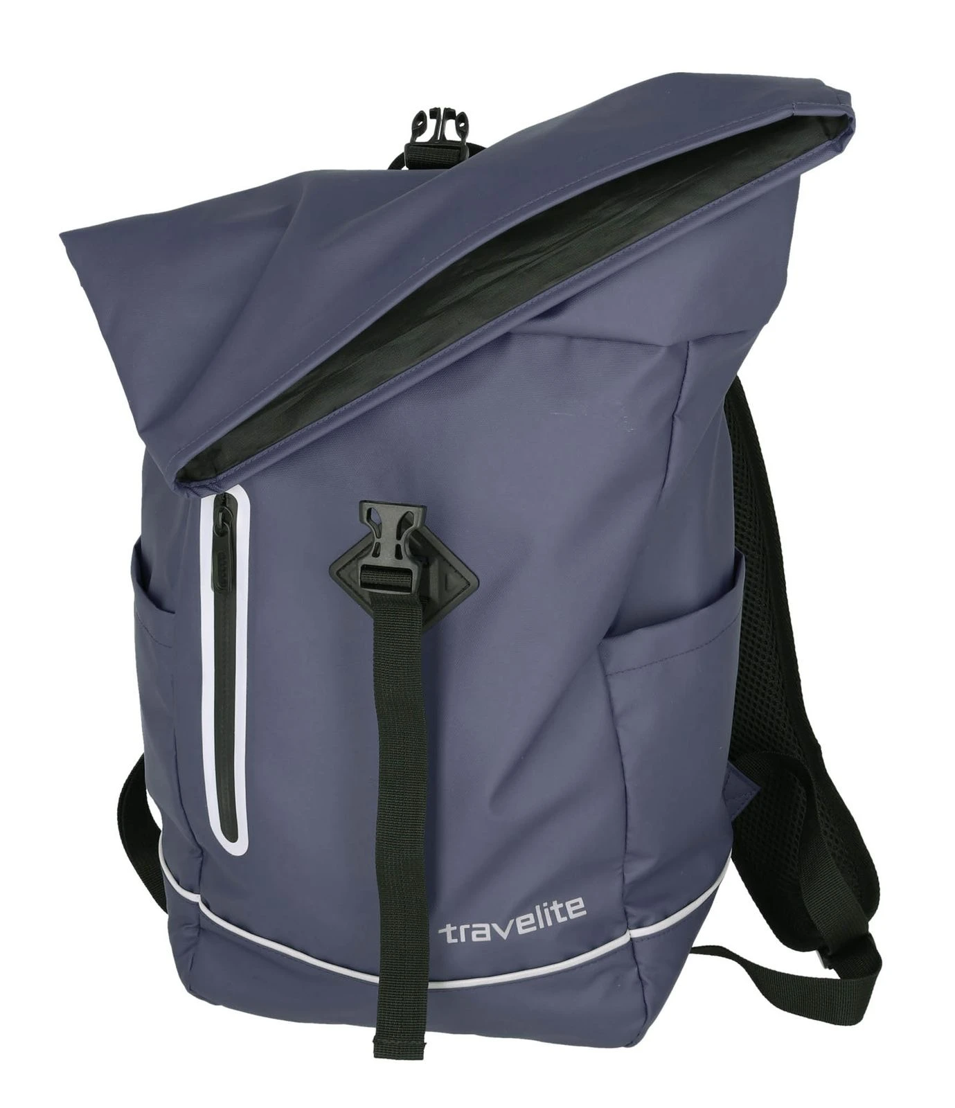 Travelite Basics Roll-Up Backpack Plane Marine - Image 4