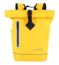 Travelite Basics Roll-Up Backpack Plane Yellow