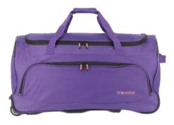 Travelite Basics Fresh Wheeled Duffle Lila