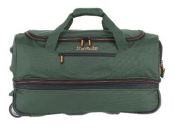 Travelite Basics Wheeled Duffle S Dunkelgrün