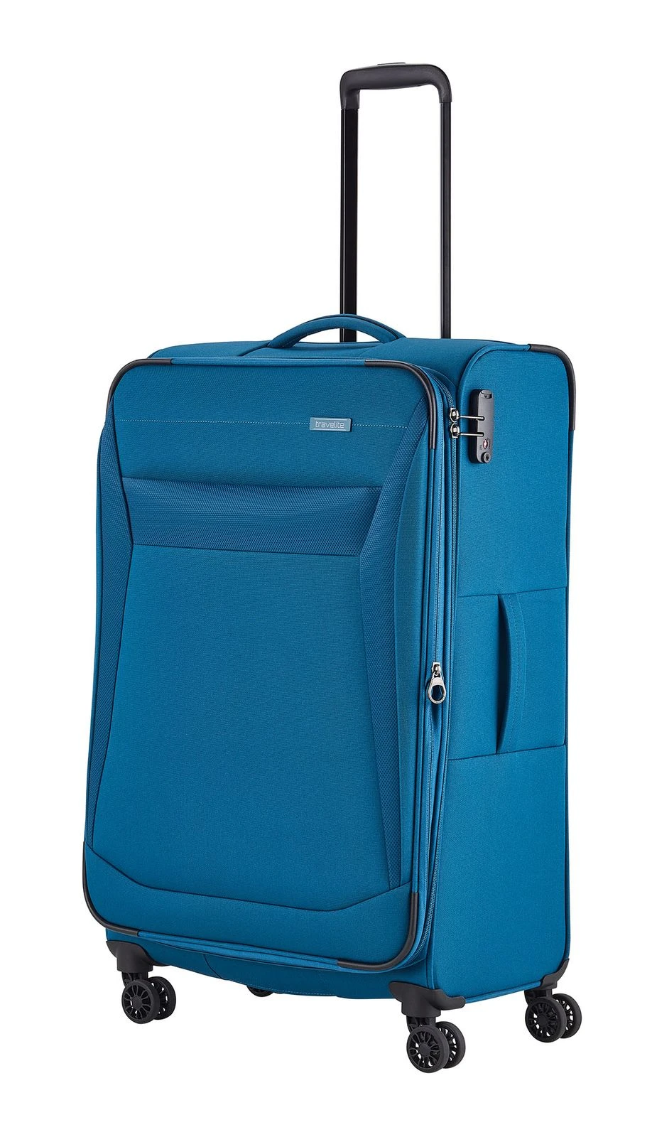 Travelite Chios 4W Trolley L / M + Travel Bag + Beauty Case Petrol - Image 4