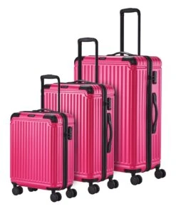 Travelite Cruise 4W Trolley L / M / S Travelbag Pink