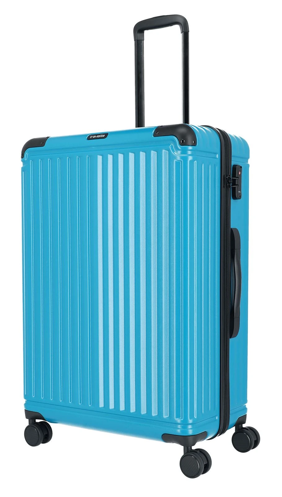 Travelite Cruise 4W Trolley L / M / S Travelbag Turquoise - Image 3