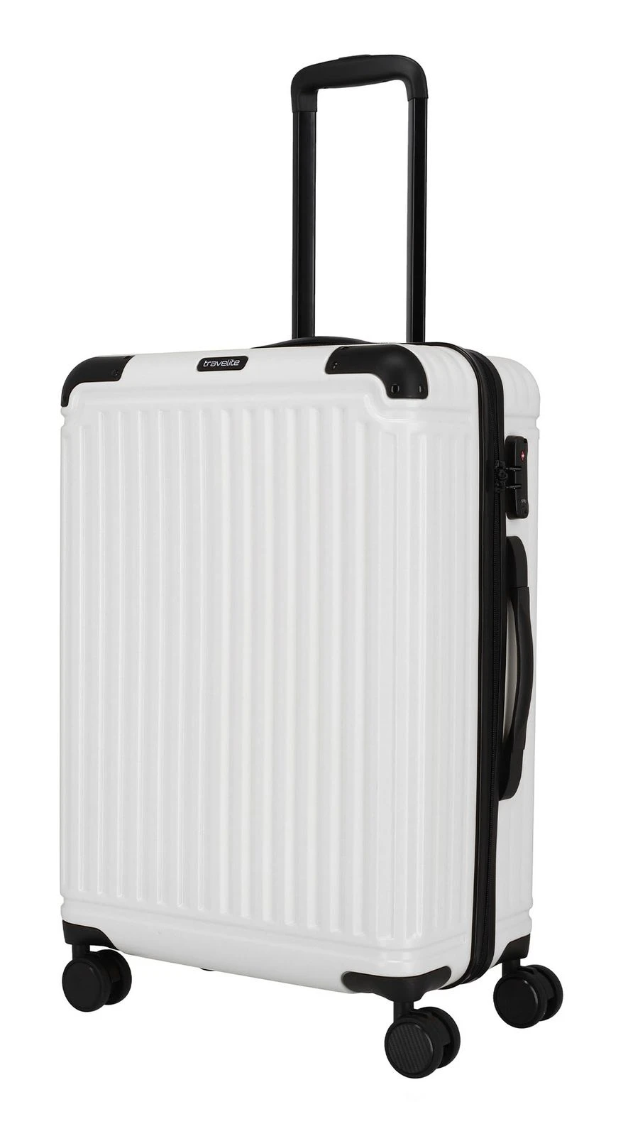 Travelite Cruise 4W Trolley L / M / S Travelbag White - Image 3