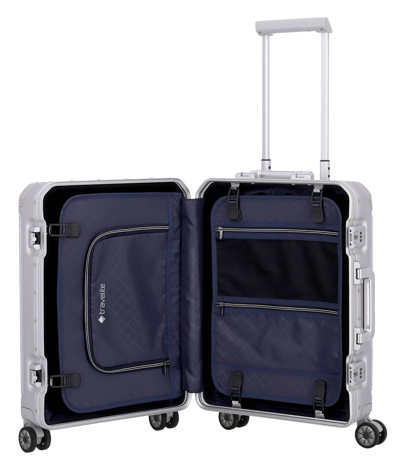 Travelite Next 4W Trolley S Silver - Image 6