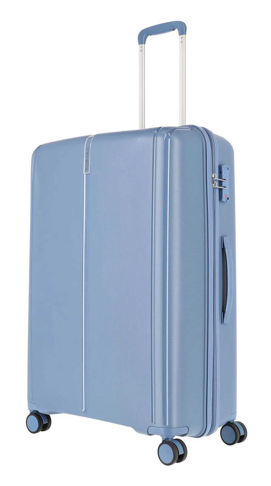 Travelite Vaka 4W Trolley L / M + Beautycase Blue - Grey – Bild 3