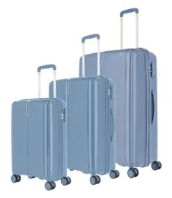 Travelite Vaka 4W Trolley L / M / S Blue - Grey