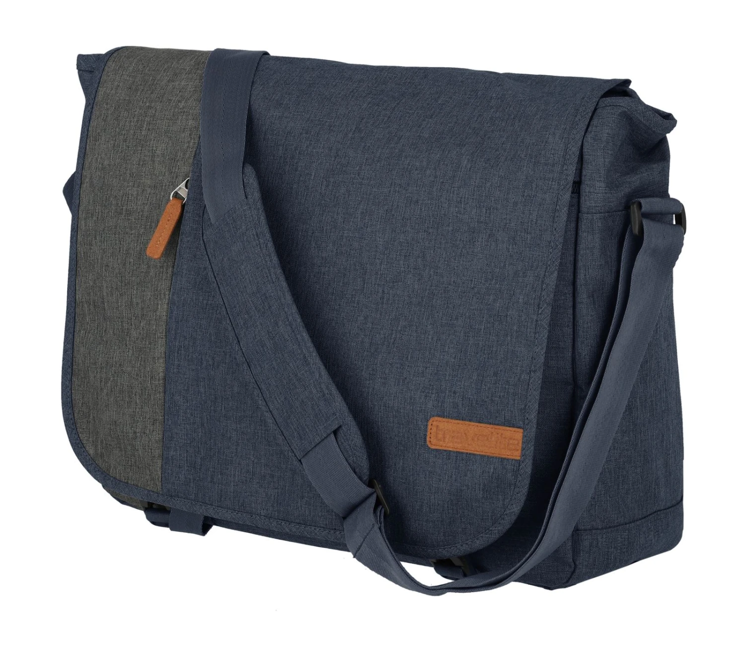 Travelite Basics Messenger Bag Marine / Grey - Image 2