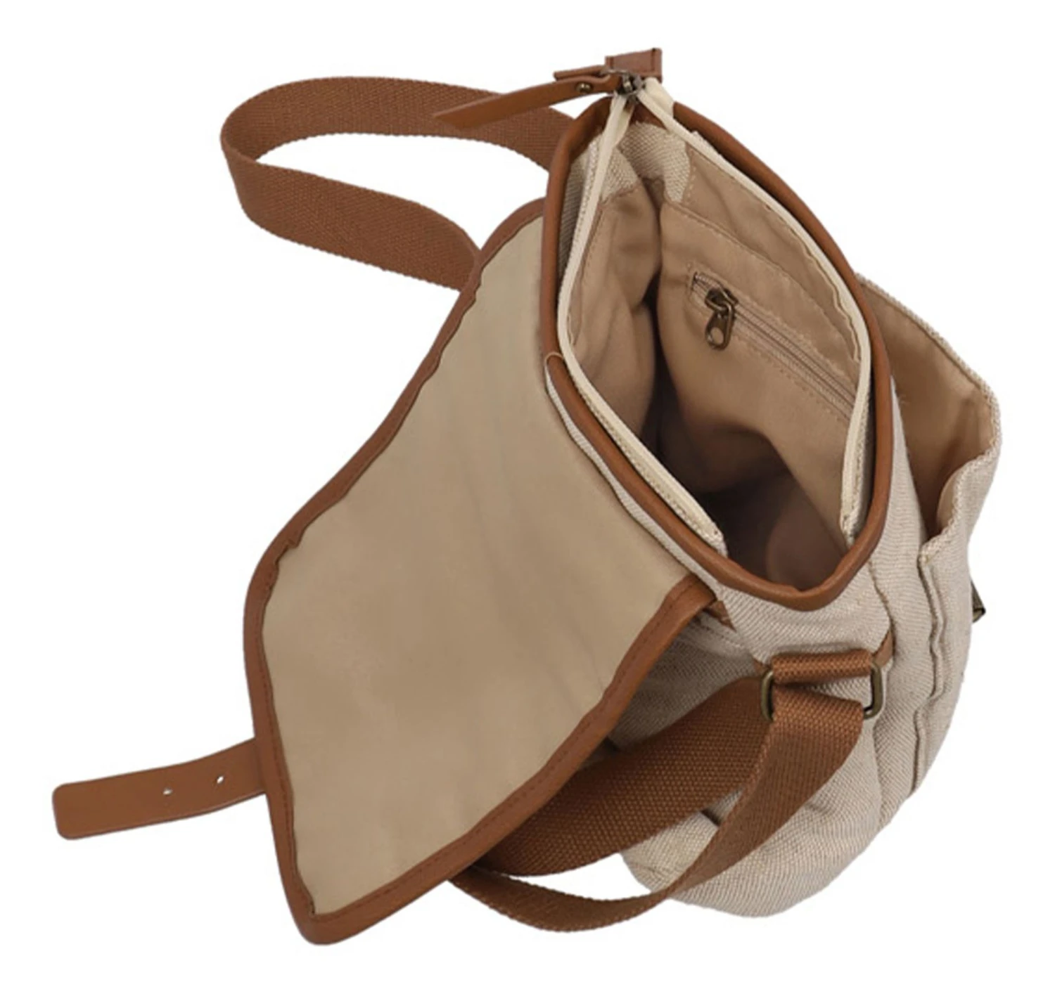 Travelite Hempline Crossbody Bag Natur â Bild 4