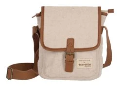 Travelite Hempline Crossbody Bag Natur