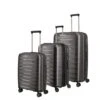 Travelite Air Base Kofferset 3-tlg. 4w L/M Erw./S Anthrazit