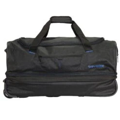 Travelite Basics 2-Rollen Reisetasche 55 Cm In Schwarz Blau