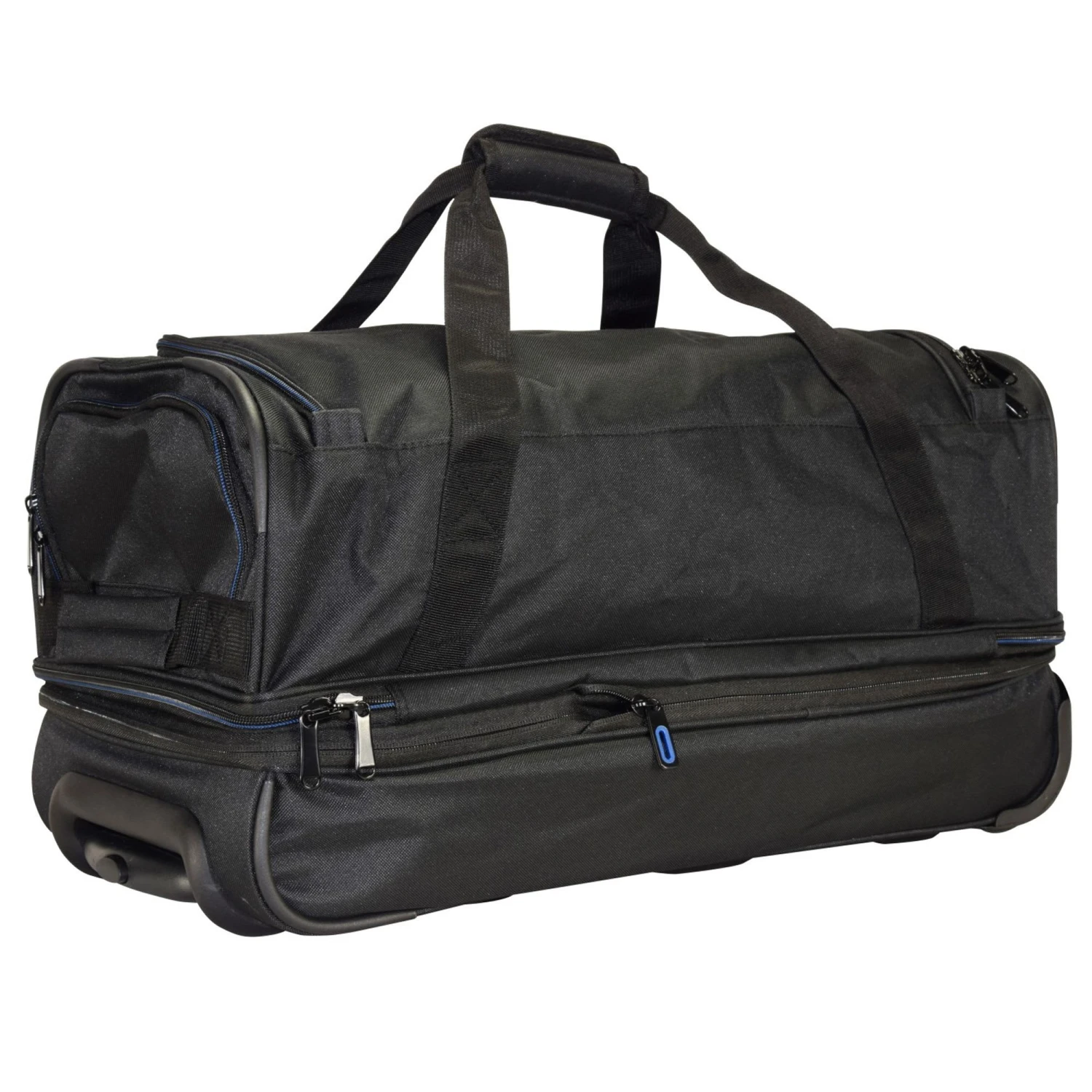 Travelite Basics 2-Rollen Reisetasche 55 Cm In Schwarz Blau - Image 4