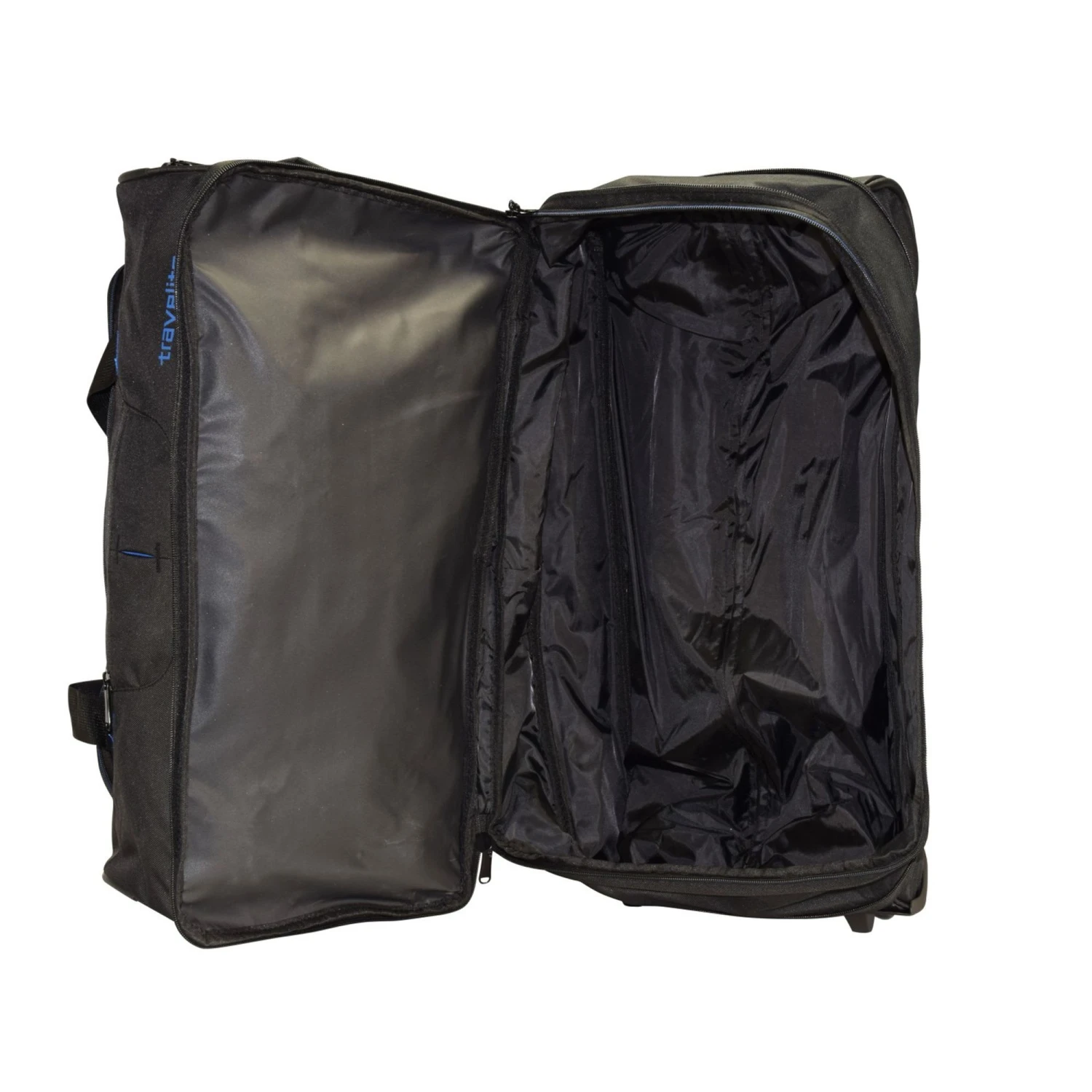 Travelite Basics 2-Rollen Reisetasche 55 Cm In Schwarz Blau - Image 5