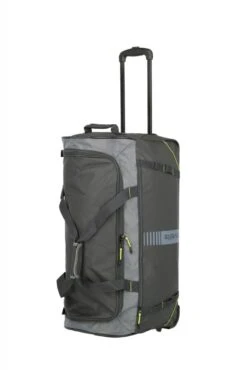 Travelite Basics Active Trolley RT 70cm Anthrazit/Lemon