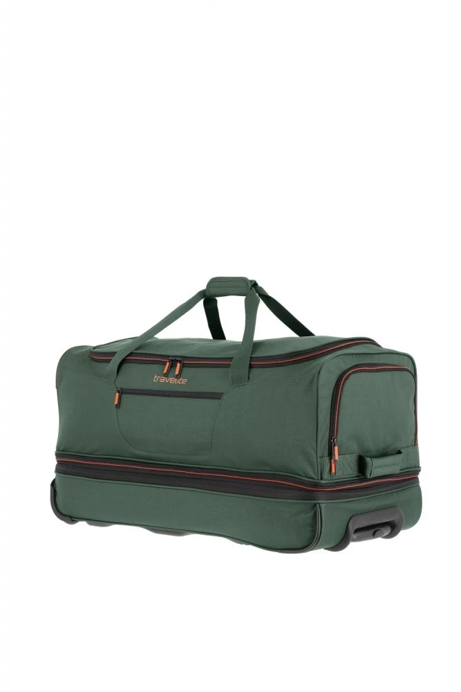 Travelite Basics Rollenreisetasche 70 38 Dunkelgrün - Image 2