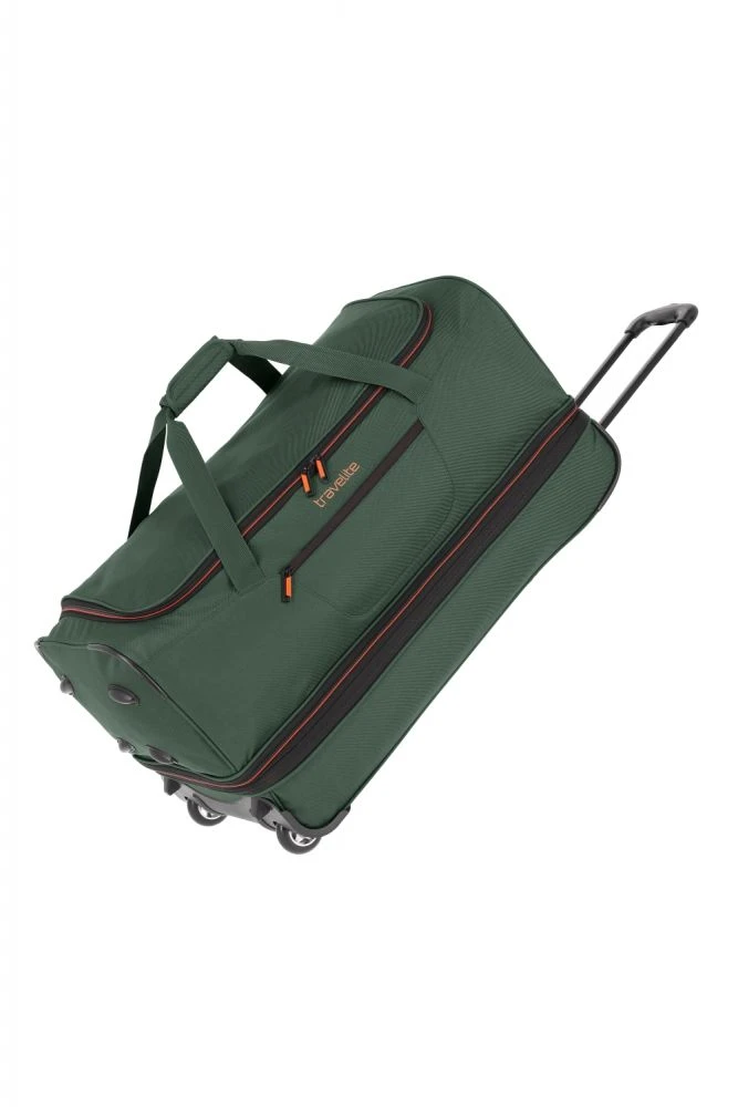 Travelite Basics Rollenreisetasche 70 38 Dunkelgrün - Image 4