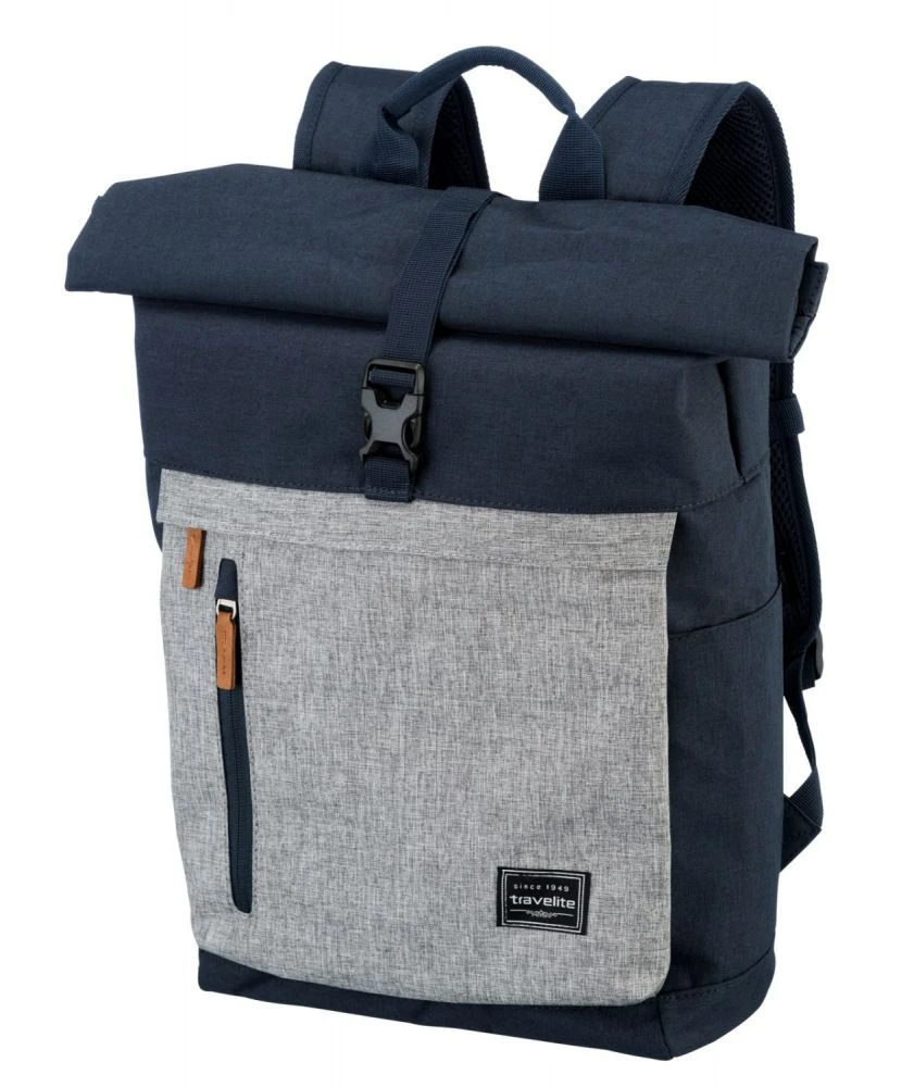 Travelite Basics Rollup Rucksack Marine/grau - Image 2
