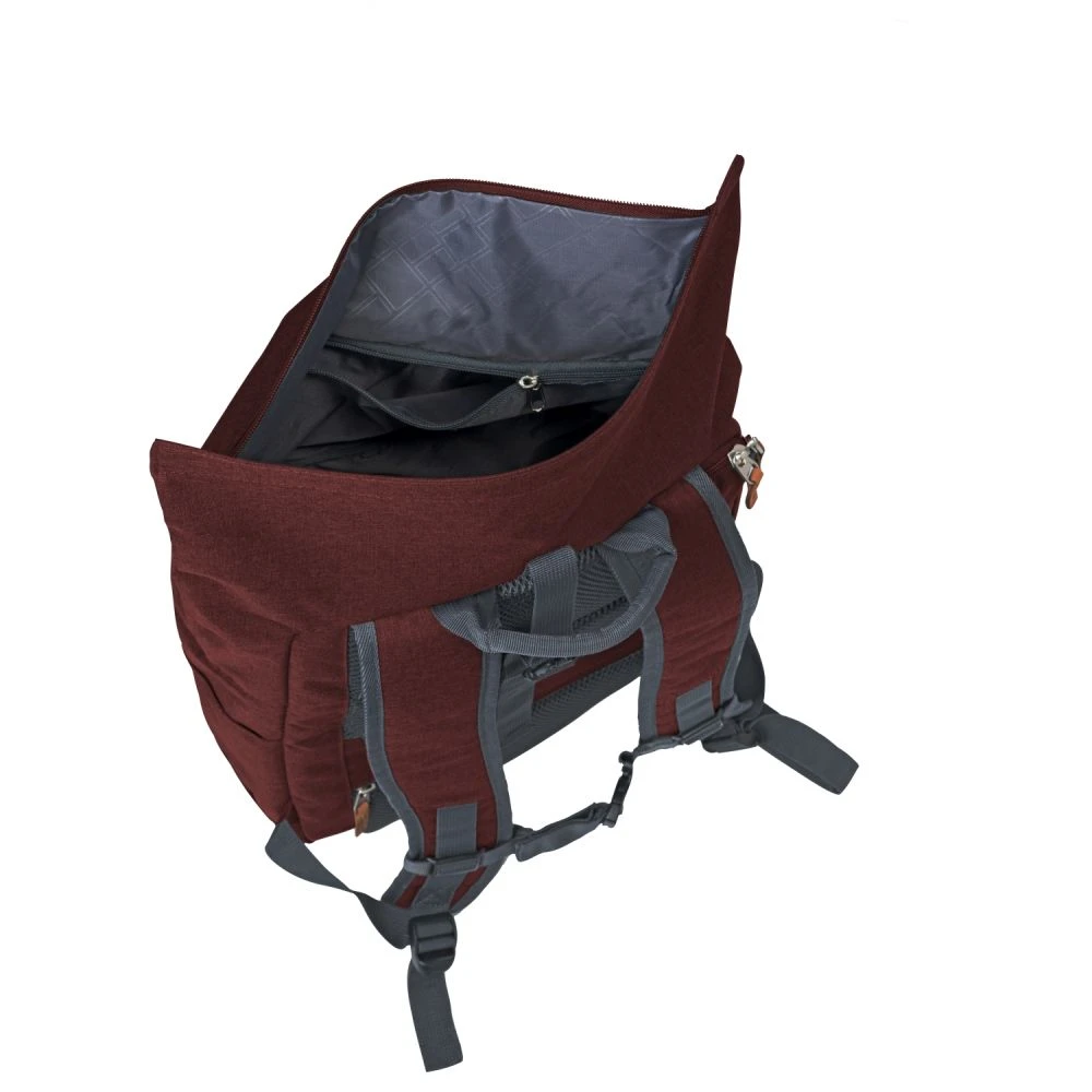 Travelite Basics Rollup Rucksack Bordeaux - Image 5