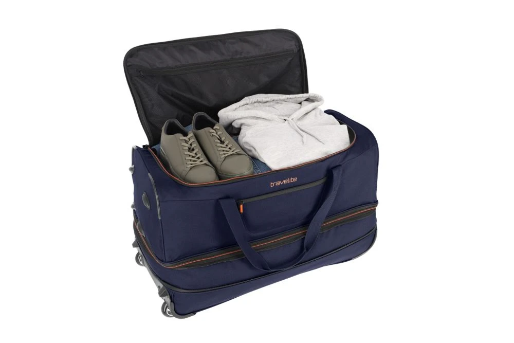 Travelite Basics Trolley Reisetasche L Erw. Marine - Image 6
