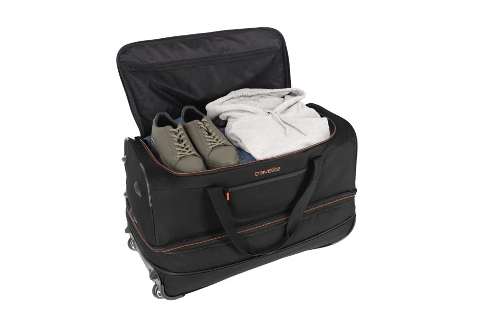 Travelite Basics Trolley Reisetasche L Erw. Schwarz - Image 6