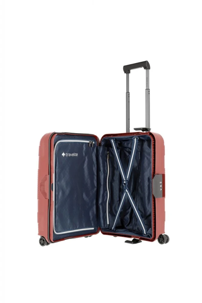 Travelite Korfu 4w Trolley S Rot - Image 7