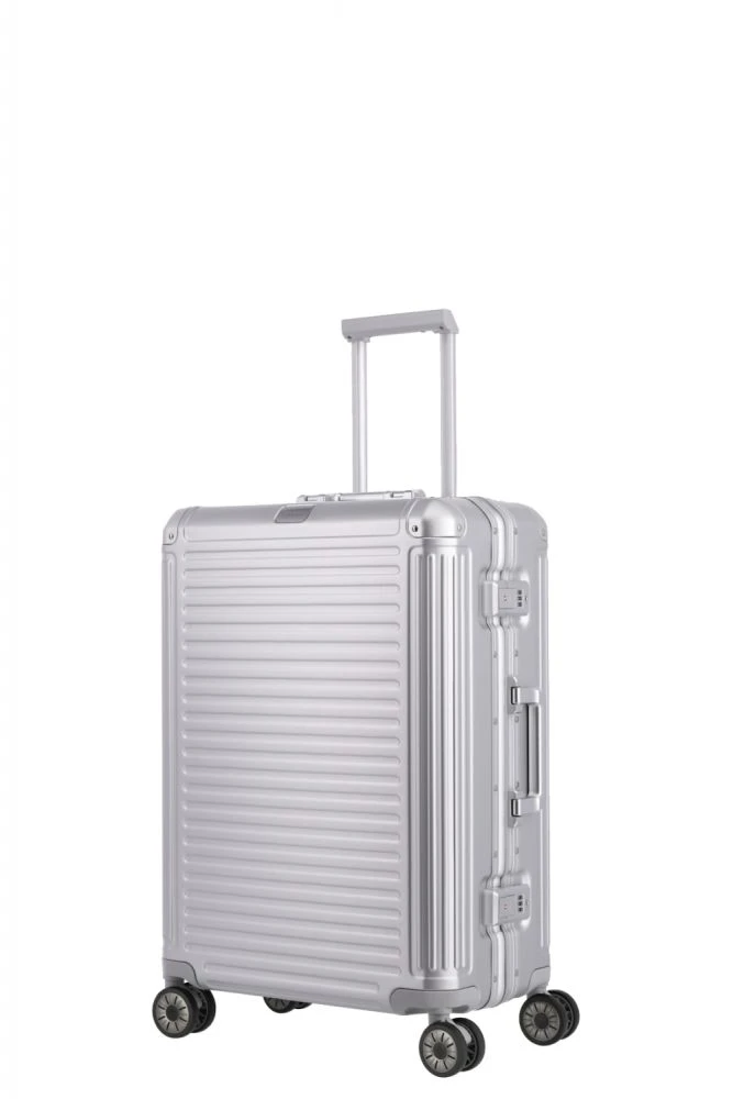 Travelite Next 4w Trolley M Silber – Bild 2