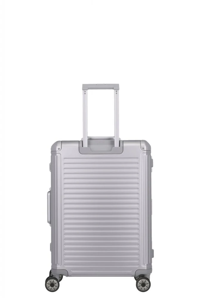 Travelite Next 4w Trolley M Silber – Bild 4