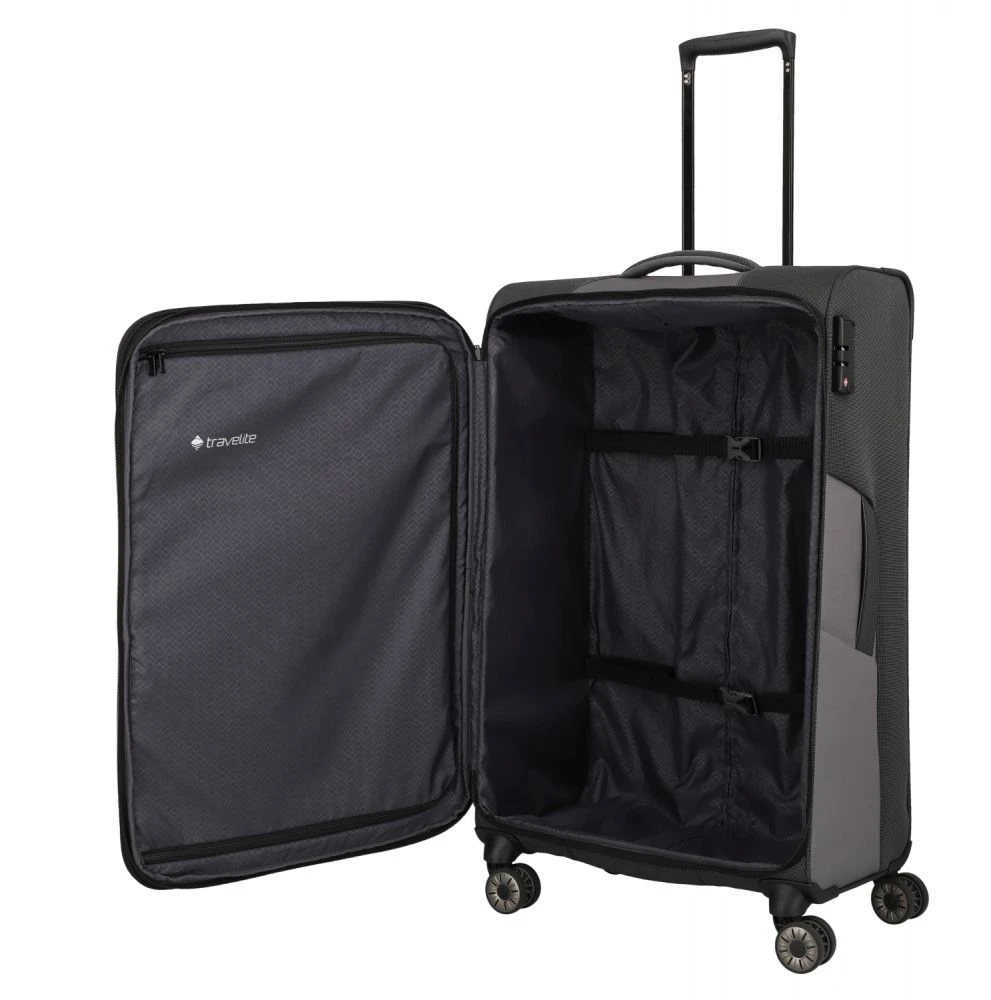 Travelite Viia 4w Trolley L 77 Schiefer - Image 7