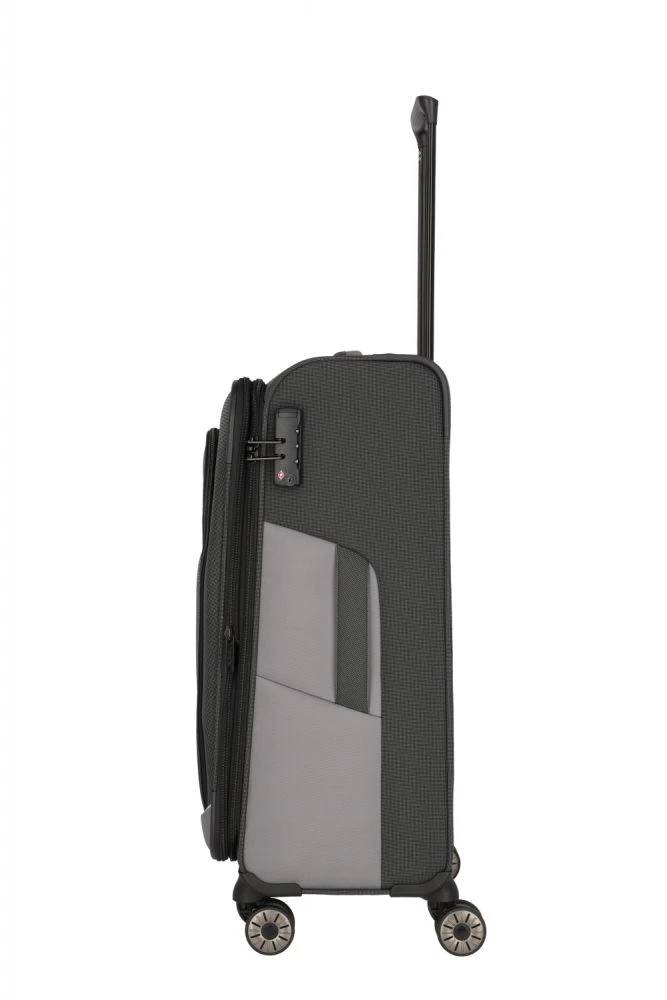 Travelite Viia 4w Trolley M 67 Schiefer – Bild 3