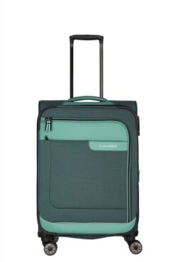 Travelite Viia 4w Trolley M 67 Eukalyptus