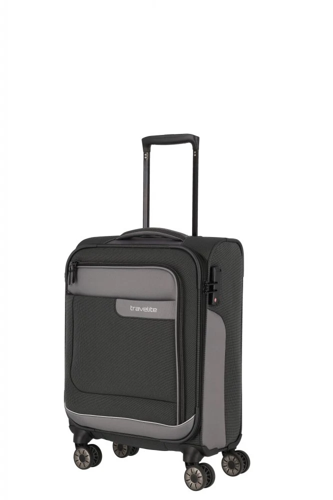 Travelite Viia 4w Trolley S 55 Schiefer – Bild 2